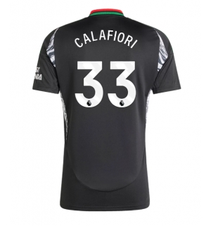 Arsenal Riccardo Calafiori #33 Bortedrakt 2024-25 Kortermet