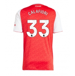 Arsenal Riccardo Calafiori #33 Hjemmedrakt 2025-26 Kortermet
