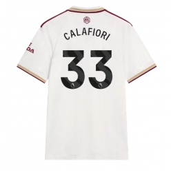 Arsenal Riccardo Calafiori #33 Tredjedrakt 2025-26 Kortermet