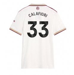 Arsenal Riccardo Calafiori #33 Tredjedrakt Dame 2025-26 Kortermet