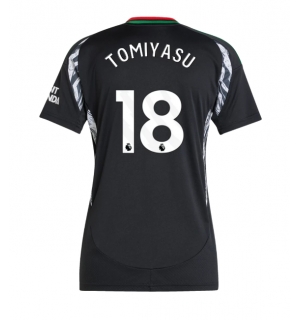 Arsenal Takehiro Tomiyasu #18 Bortedrakt Dame 2024-25 Kortermet