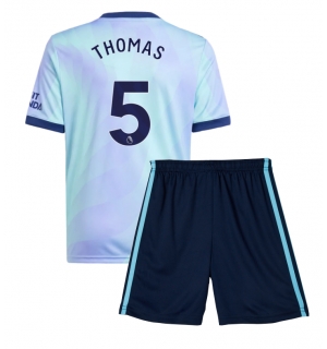 Arsenal Thomas Partey #5 Tredjedraktsett Barn 2024-25 Kortermet (+ Korte bukser)