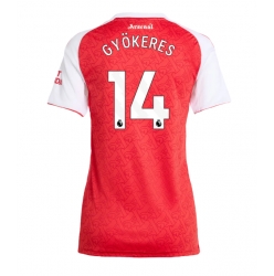 Arsenal Viktor Gyokeres #14 Hjemmedrakt Dame 2025-26 Kortermet