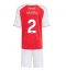 Arsenal William Saliba #2 Hjemmedraktsett Barn 2025-26 Kortermet (+ Korte bukser)