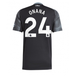 Aston Villa Amadou Onana #24 Bortedrakt 2025-26 Kortermet