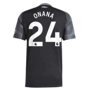 Aston Villa Amadou Onana #24 Bortedrakt 2025-26 Kortermet