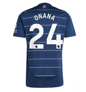 Aston Villa Amadou Onana #24 Tredjedrakt 2024-25 Kortermet