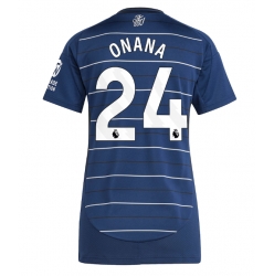 Aston Villa Amadou Onana #24 Tredjedrakt Dame 2024-25 Kortermet