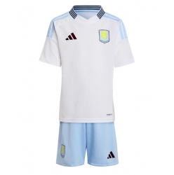 Aston Villa Bortedraktsett Barn 2024-25 Kortermet (+ Korte bukser)