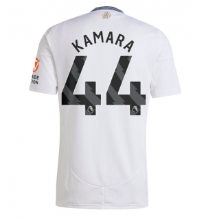 Aston Villa Boubacar Kamara #44 Bortedrakt 2024-25 Kortermet