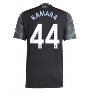 Aston Villa Boubacar Kamara #44 Bortedrakt 2025-26 Kortermet