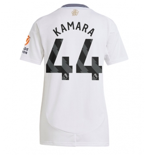 Aston Villa Boubacar Kamara #44 Bortedrakt Dame 2024-25 Kortermet