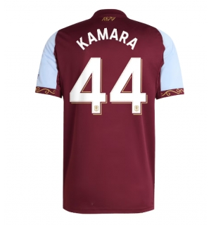 Aston Villa Boubacar Kamara #44 Hjemmedrakt 2025-26 Kortermet