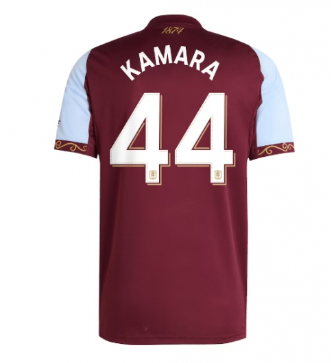 Aston Villa Boubacar Kamara #44 Hjemmedrakt 2025-26 Kortermet Aston Villa Boubacar Kamara #44 Hjemmedrakt 2025-26 Kortermet