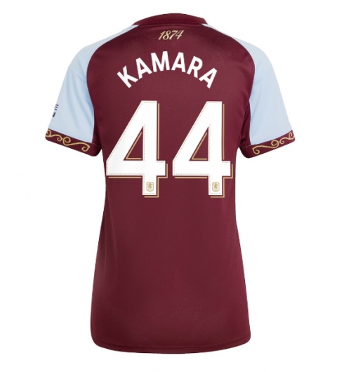 Aston Villa Boubacar Kamara #44 Hjemmedrakt Dame 2025-26 Kortermet Aston Villa Boubacar Kamara #44 Hjemmedrakt Dame 2025-26 Kortermet