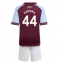 Aston Villa Boubacar Kamara #44 Hjemmedraktsett Barn 2025-26 Kortermet (+ Korte bukser)