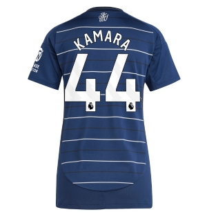 Aston Villa Boubacar Kamara #44 Tredjedrakt Dame 2024-25 Kortermet