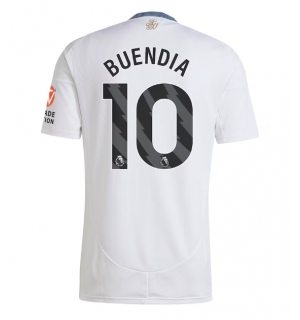 Aston Villa Emiliano Buendia #10 Bortedrakt 2024-25 Kortermet