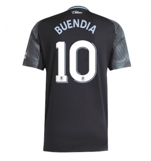 Aston Villa Emiliano Buendia #10 Bortedrakt 2025-26 Kortermet