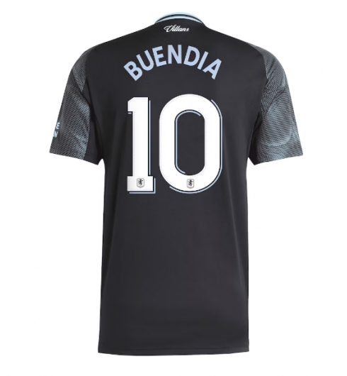 Aston Villa Emiliano Buendia #10 Bortedrakt 2025-26 Kortermet Aston Villa Emiliano Buendia #10 Bortedrakt 2025-26 Kortermet