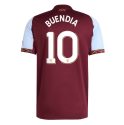 Aston Villa Emiliano Buendia #10 Hjemmedrakt 2025-26 Kortermet