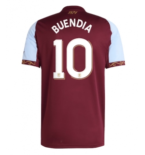 Aston Villa Emiliano Buendia #10 Hjemmedrakt 2025-26 Kortermet