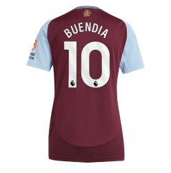 Aston Villa Emiliano Buendia #10 Hjemmedrakt Dame 2024-25 Kortermet