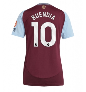 Aston Villa Emiliano Buendia #10 Hjemmedrakt Dame 2024-25 Kortermet