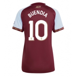 Aston Villa Emiliano Buendia #10 Hjemmedrakt Dame 2025-26 Kortermet