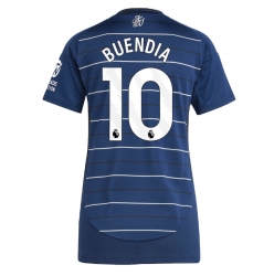 Aston Villa Emiliano Buendia #10 Tredjedrakt Dame 2024-25 Kortermet