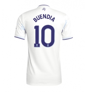 Aston Villa Emiliano Buendia #10 Tredjedrakt Dame 2025-26 Kortermet