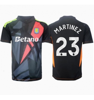 Aston Villa Emiliano Martinez #23 Keeper Bortedrakt 2024-25 Kortermet