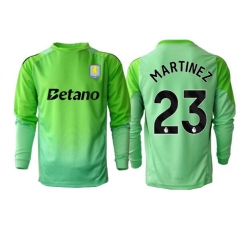 Aston Villa Emiliano Martinez #23 Keeper Bortedrakt 2025-26 Langermet