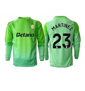 Aston Villa Emiliano Martinez #23 Keeper Bortedrakt 2025-26 Langermet