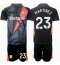 Aston Villa Emiliano Martinez #23 Keeper Bortedraktsett Barn 2024-25 Kortermet (+ Korte bukser)