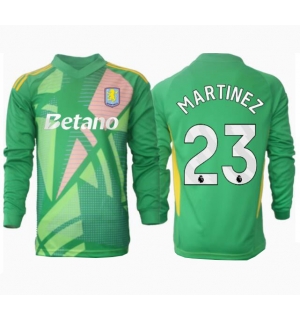 Aston Villa Emiliano Martinez #23 Keeper Hjemmedrakt 2024-25 Langermet