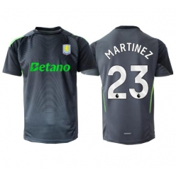 Aston Villa Emiliano Martinez #23 Keeper Hjemmedrakt 2025-26 Kortermet