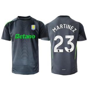 Aston Villa Emiliano Martinez #23 Keeper Hjemmedrakt 2025-26 Kortermet