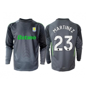 Aston Villa Emiliano Martinez #23 Keeper Hjemmedrakt 2025-26 Langermet
