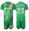 Aston Villa Emiliano Martinez #23 Keeper Hjemmedraktsett Barn 2024-25 Kortermet (+ Korte bukser)