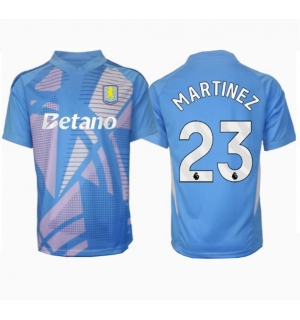 Aston Villa Emiliano Martinez #23 Keeper Tredjedrakt 2024-25 Kortermet