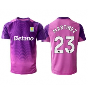Aston Villa Emiliano Martinez #23 Keeper Tredjedrakt 2025-26 Kortermet