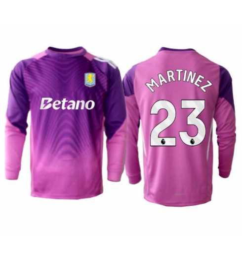 Aston Villa Emiliano Martinez #23 Keeper Tredjedrakt 2025-26 Langermet Aston Villa Emiliano Martinez #23 Keeper Tredjedrakt 2025-26 Langermet
