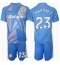 Aston Villa Emiliano Martinez #23 Keeper Tredjedraktsett Barn 2024-25 Kortermet (+ Korte bukser)