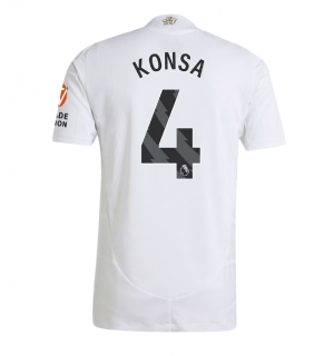 Aston Villa Ezri Konsa #4 Bortedrakt 2024-25 Kortermet