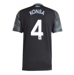 Aston Villa Ezri Konsa #4 Bortedrakt 2025-26 Kortermet