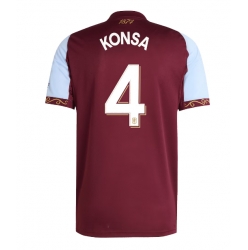 Aston Villa Ezri Konsa #4 Hjemmedrakt 2025-26 Kortermet