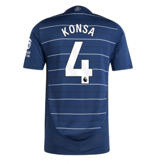 Aston Villa Ezri Konsa #4 Tredjedrakt 2024-25 Kortermet