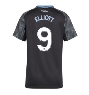 Aston Villa Harvey Elliott #9 Bortedrakt Dame 2025-26 Kortermet