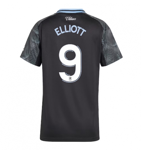 Aston Villa Harvey Elliott #9 Bortedrakt Dame 2025-26 Kortermet Aston Villa Harvey Elliott #9 Bortedrakt Dame 2025-26 Kortermet